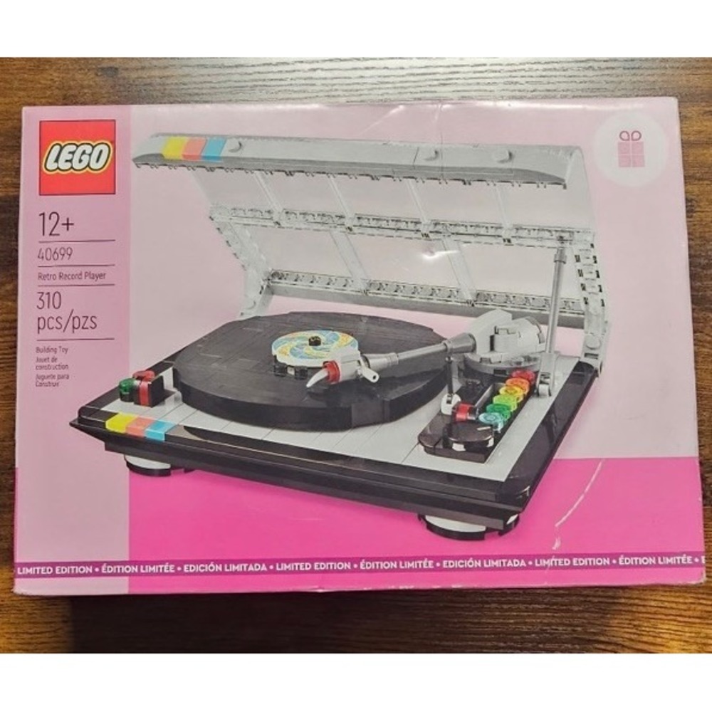 LEGO 40699 Retro Record Player Limited Edition 310 Pcs NEW